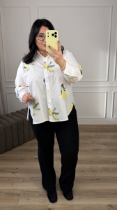 Koszula PRINTE - biała  