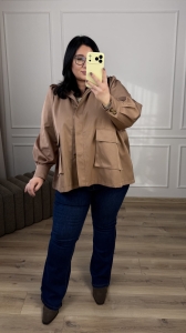 Płaszcz MADIE - camel