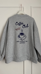 Bluza COFFEE CLUB - szara