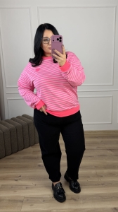 Bluza OLIVIA - róż/neon