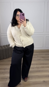 Sweter BUKLA - kremowy