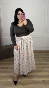 Spódnica WALENTYNA - beż (rose)