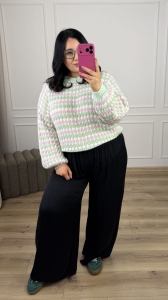 Sweter ALFIE- pistacja