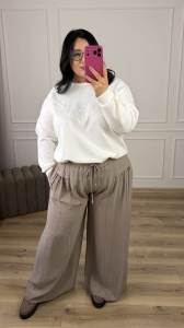 Spodnie NANCY - fango [50-52]