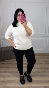 Sweter BUMBLE - kremowy