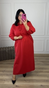 Sukienka CLASSY - czerwona