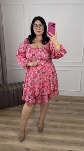 Sukienka LIMA - koral