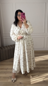 Sukienka EMILY - śmietenka