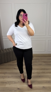 T-shirt AMORE - biały