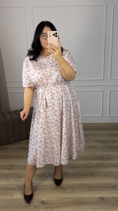 Sukienka OTYLIA - śmietanka