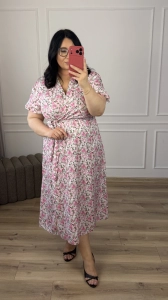 Sukienka ROZALIA - śmietanka