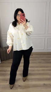 Koszula LEMONS - beż  