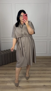 Sukienka KIMBERLY - fango