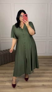 Sukienka DALIA - khaki