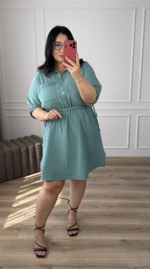 Sukienka AMELL - szałwia