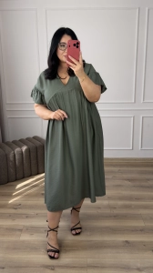 Sukienka MARISA - khaki