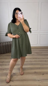 Sukienka DILIA - khaki