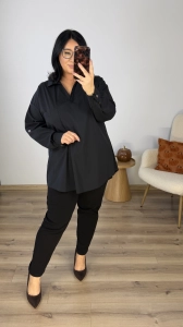 Koszula CELESTE - czarna [L]