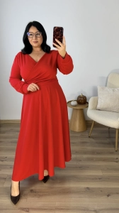 Sukienka BELL - czerwona
