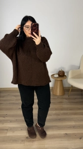 Sweter ELOUISE - czekolada