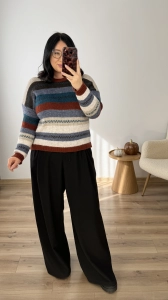 Sweter SELENA - niebieski