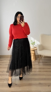 Spódnica SHINE - czarna 